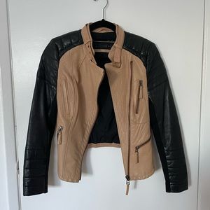 ZARA Moto Leather Jacket
